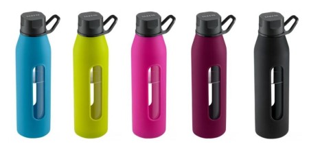 Takeya Glass Water Bottle Made from pure glass by a company specialized in food and beverage contain