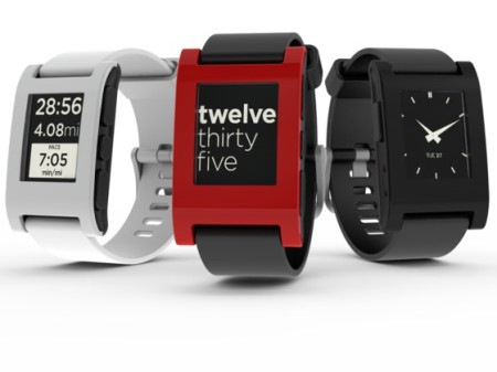 Pebble Finally, a watch for the 21 century. A programmable watch that connects to your iphone or and