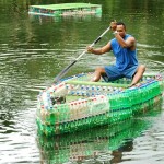 Fiji Boat Made from Plastic Bottles