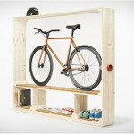 Shelf for Shoes, Books and a Bike