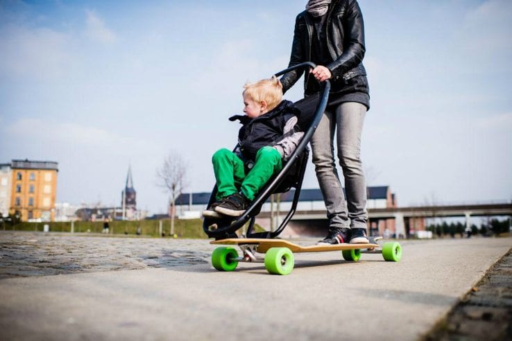 longboard stroller amazon