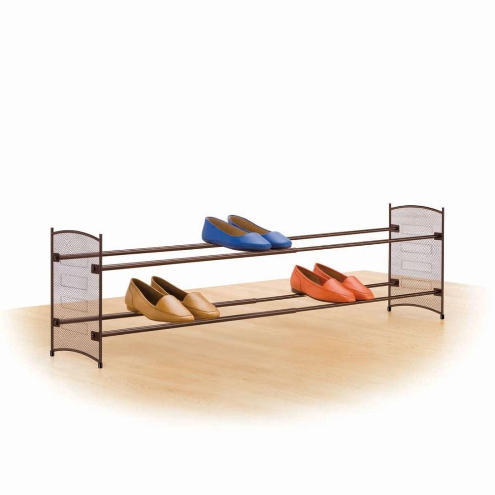 Adjustable stacking shoe rack ippinka