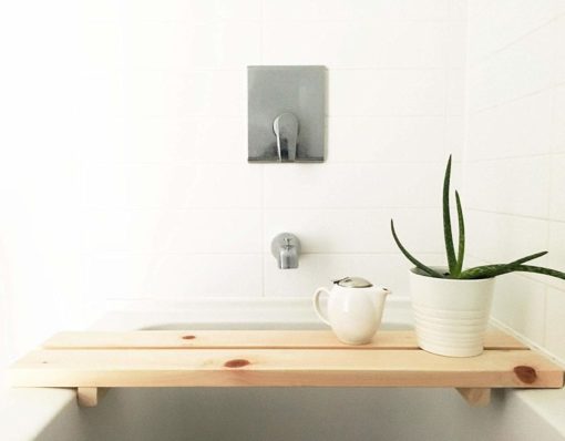 Hinoki Bath Tub Bench