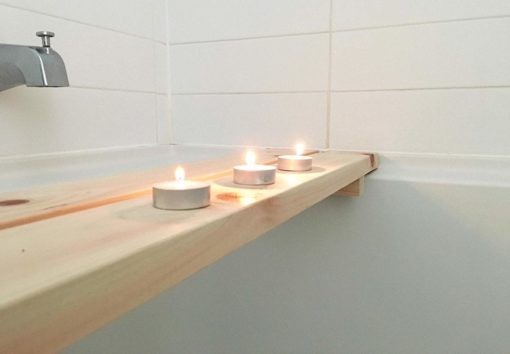 Hinoki Bath Tub Bench