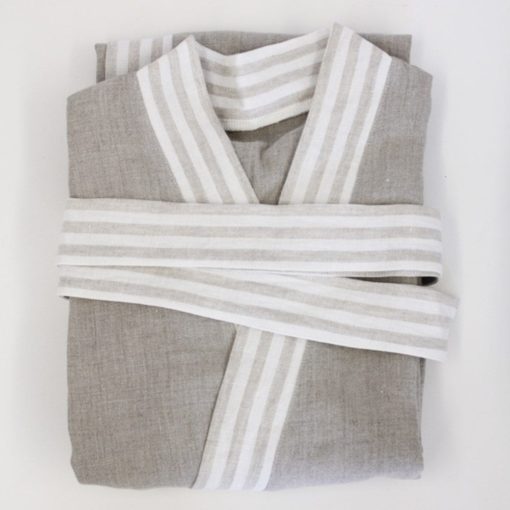 Pure Lithuanian Linen Bathrobe