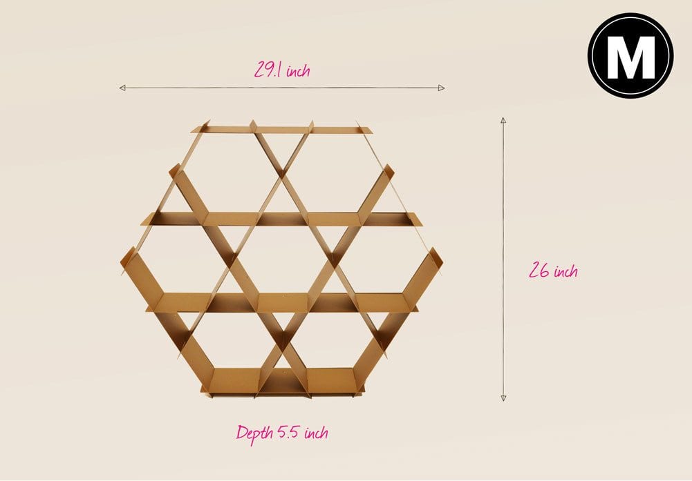 Bee Hive Shelving IPPINKA