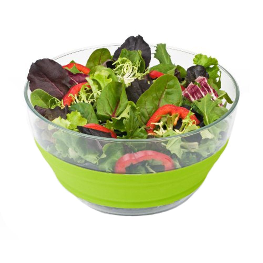 Superior collapsible silicone salad spinners For Appetizing Delicacies 