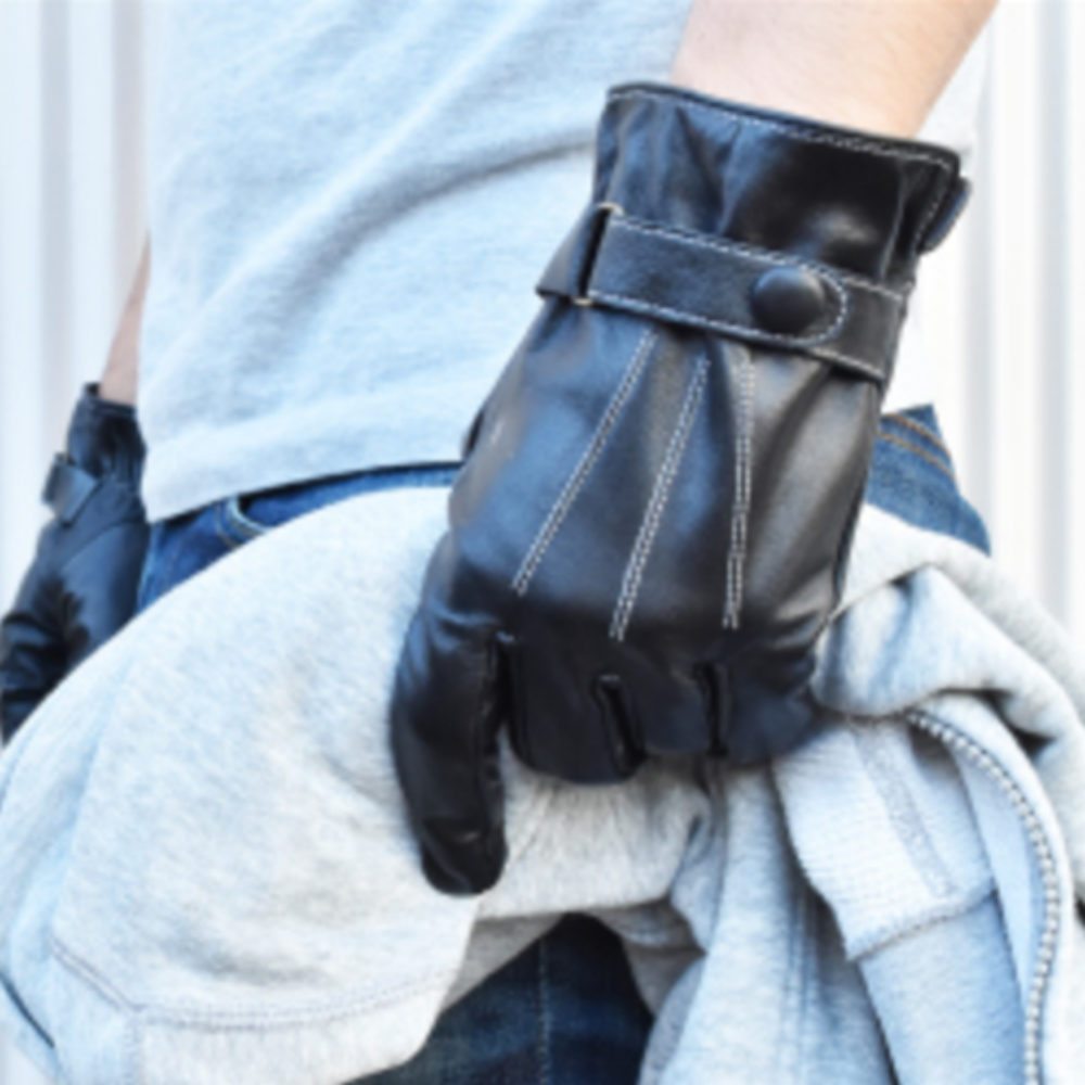 Touchscreen Leather Gloves IPPINKA