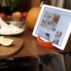 Kitchen iPad stand, White