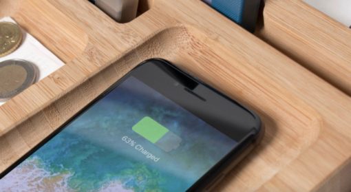 Bamboo Charging Dock