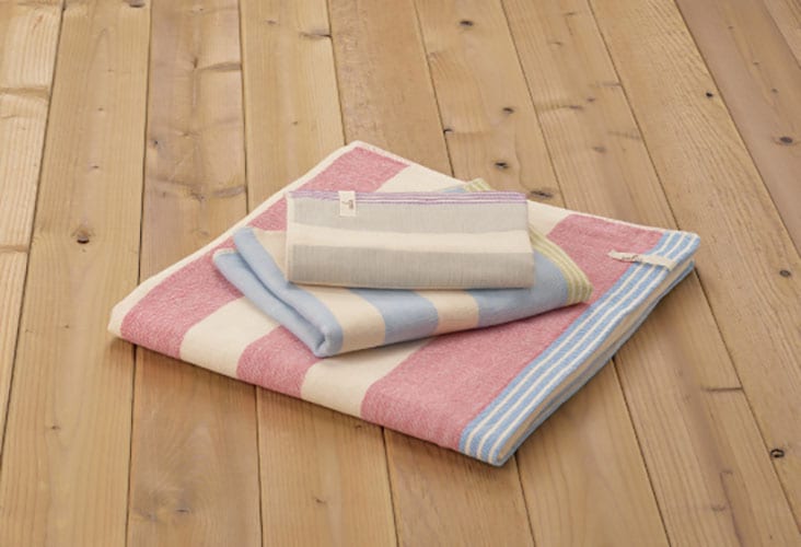 Oshibori Hand Towel Cotton 10set SENSYU OSAKA Product Towels Made in Japan 