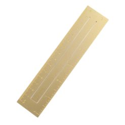 Brass Bookmark Ruler