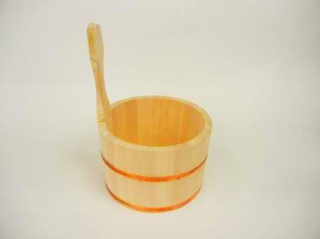 Hinoki Bath Bucket - IPPINKA