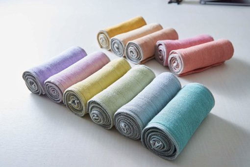 Charcoal-Infused Yoga Towels