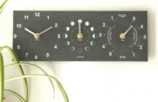 Moon Tide Time Clock