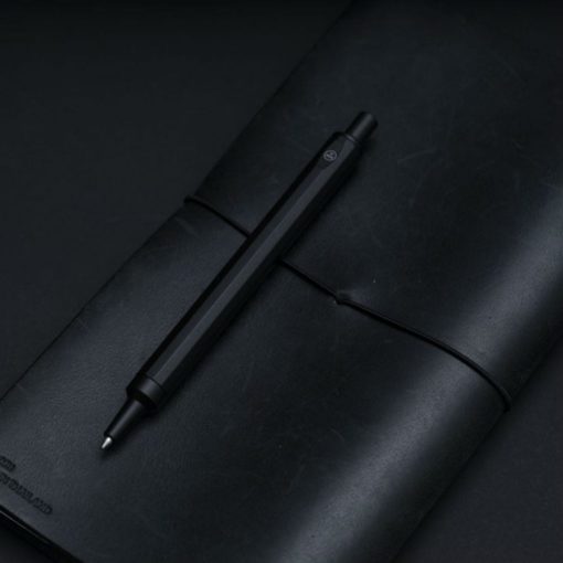 Aluminum Ballpoint Pen in Black