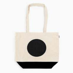 Art Tote in Black and Natural