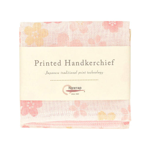 Printed Handkerchief, Cherry Blossom