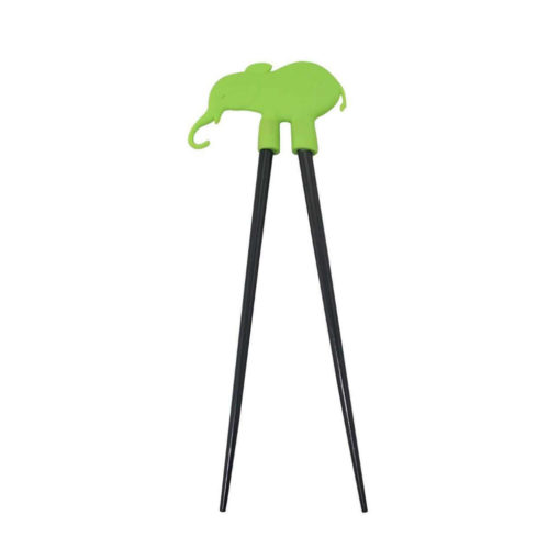 Animal Chopstick For Kids, Elephant - Green