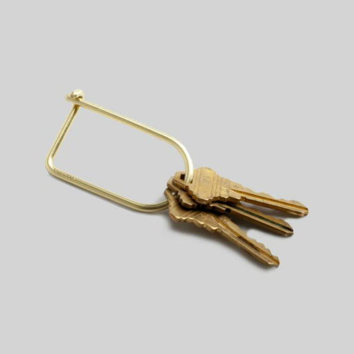 Brass Keyring