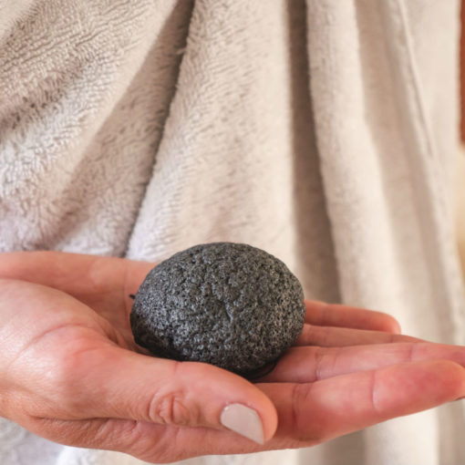 Bamboo Charcoal Infused Facial Konjac Sponge