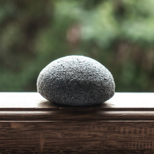 Bamboo Charcoal Infused Facial Konjac Sponge