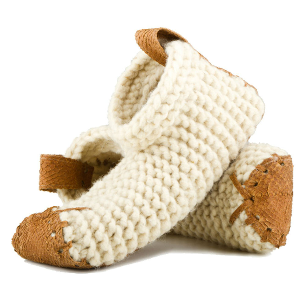 organic wool slippers