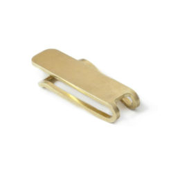 Square Money Clip, Brass