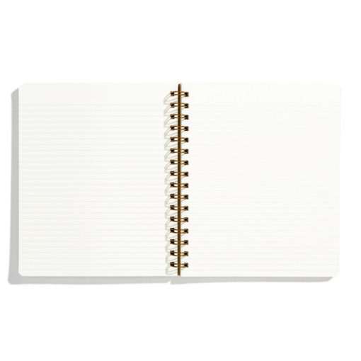 Minimalist Left Handed Notebook, Lined