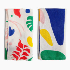 Abstract Linen Tea Towels