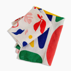 Abstract Linen Tea Towels