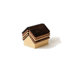 House-Shaped Coaster Set