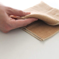 Organic Cotton Mini Towel, Brown