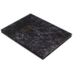 Stone Paper Notebook, Charcoal Black