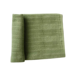 Vegetable-Dyed Hand Towel, Basil Green