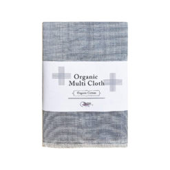 Organic Multi-Cloth, Natural Blue