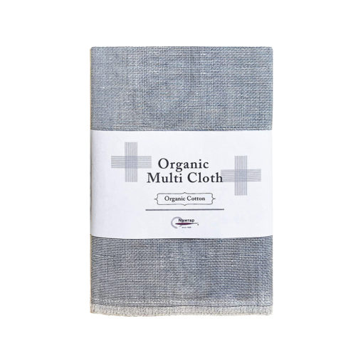 Organic Multi-Cloth, Natural Blue