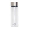 Pocket Bottle, Clear with Silver Cap, 150ml