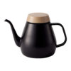 Enamel Drip Kettle, Black