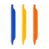 Clip-On Pens, Vivid Brights (Starry Night Blue, Rubber Duck Yellow, California Orange)