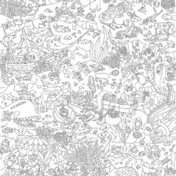 Omy – Giant Coloring Poster – USA