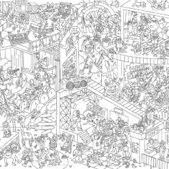 Giant Coloring Poster, Music