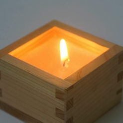Hinoki Masu Candle