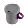 Hook Mug, Grey x Purple