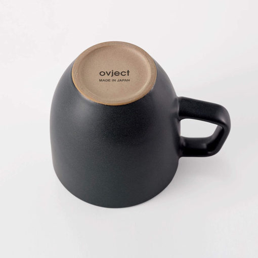 Mino-Yaki Mug, Black