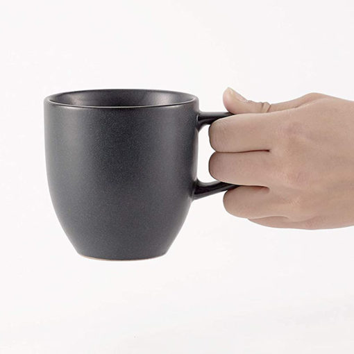 Mino-Yaki Mug, Black