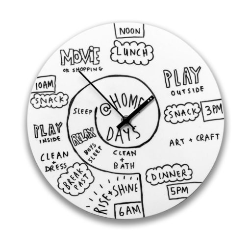 Whiteboard Clock