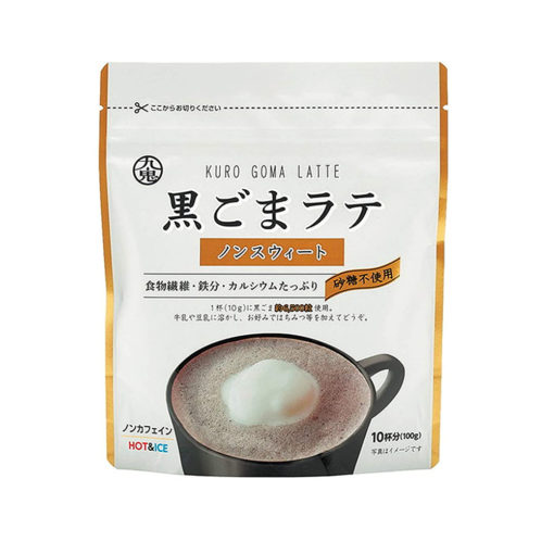 Non-sweetened Black Sesame Latte, 100 g