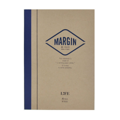 Margin Notebook, A5, Lined