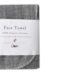 Organic Binchotan Face Towel
